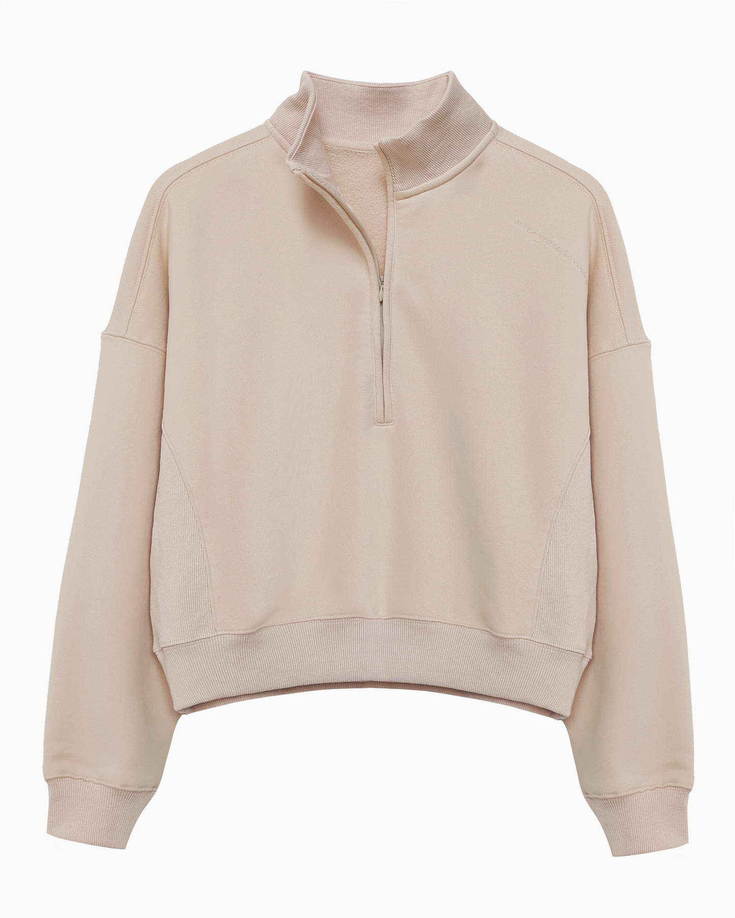 OTG Half-Zip Sweatshirt - Oat