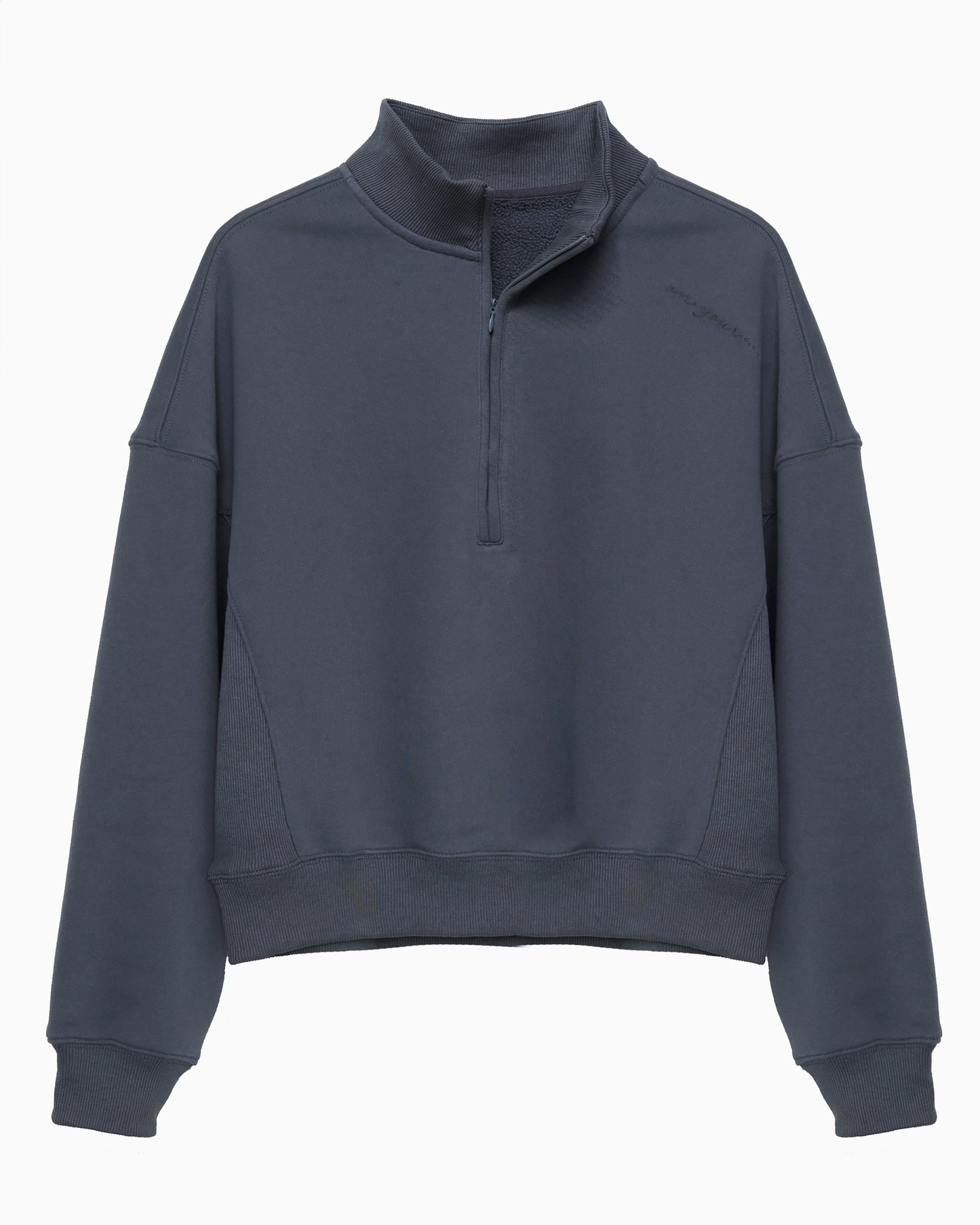 OTG Half-Zip Sweatshirt - Midnight Blue