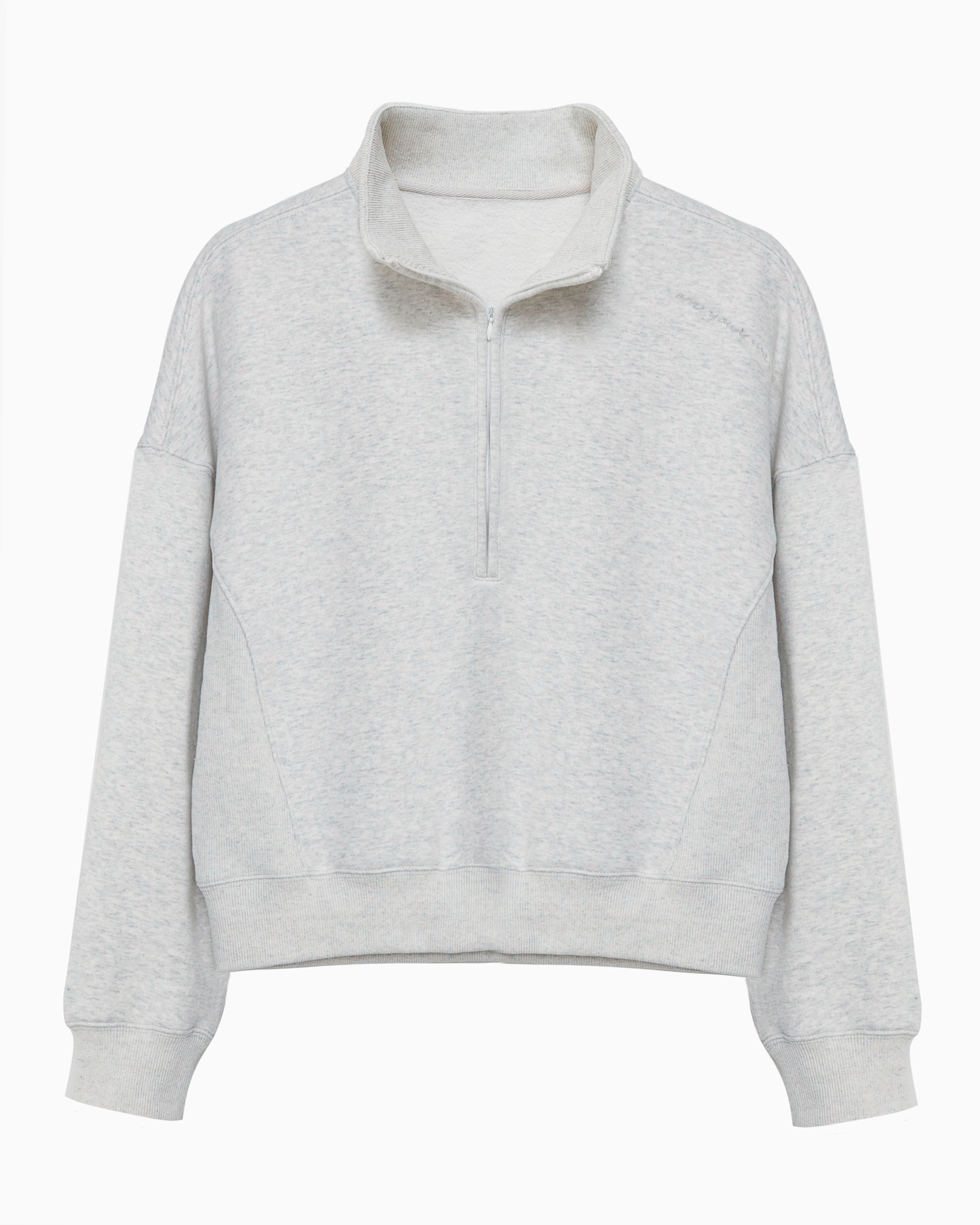 OTG Half-Zip Sweatshirt - Heather Gray