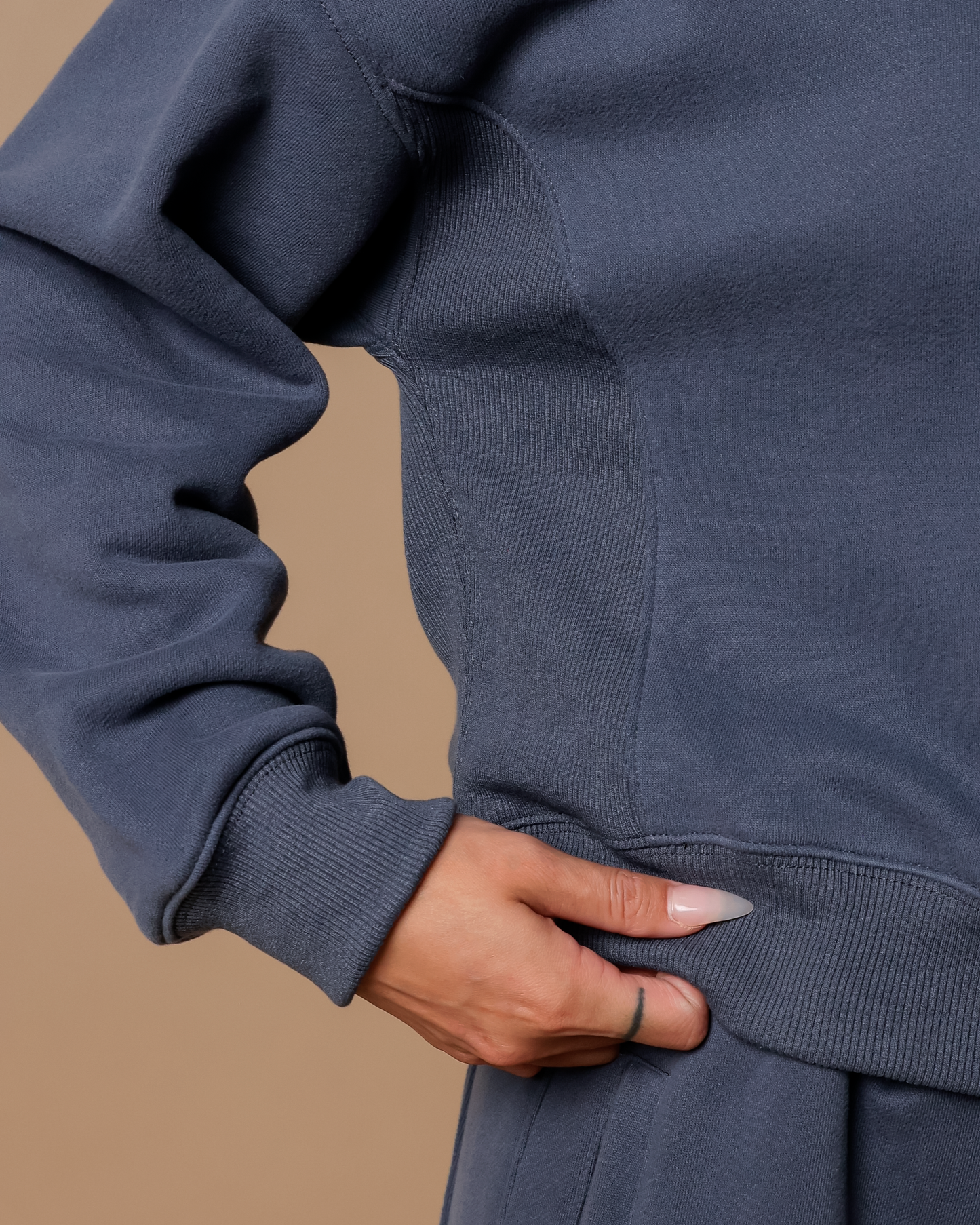 OTG Half-Zip Sweatshirt - Midnight Blue